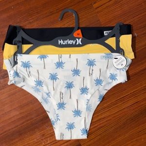 NWT Hurley 3 Pack Underwear